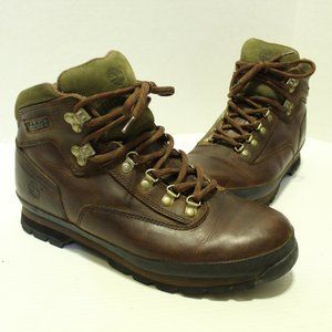 Timberland Leather Work Hiking Boots 95100 Lace
